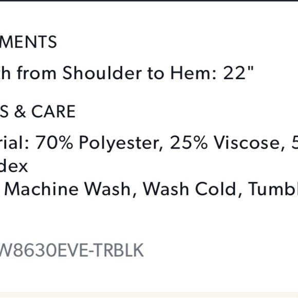 NWT -  Chaser Mock Cutout Top - Picture 11 of 16